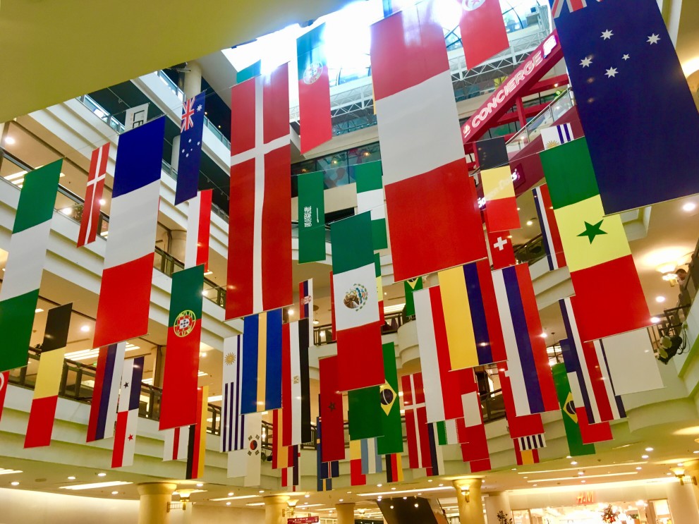 flags from around the world
