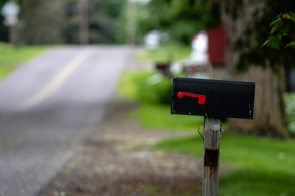 mailbox in front of a home