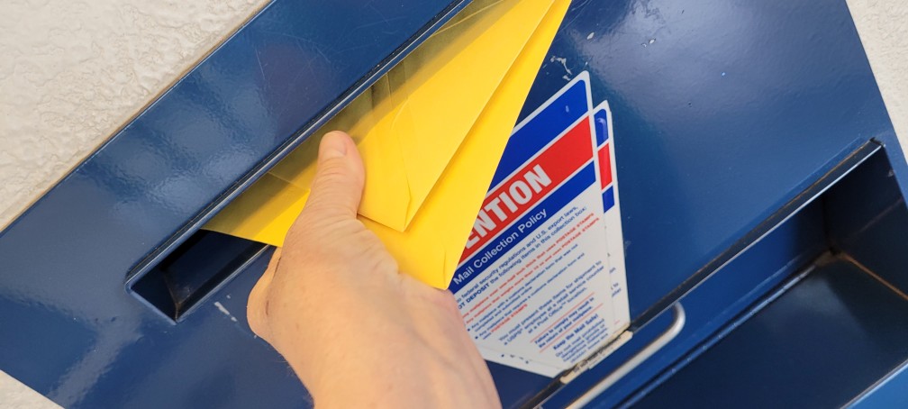 adding certified mail into a mailbox 