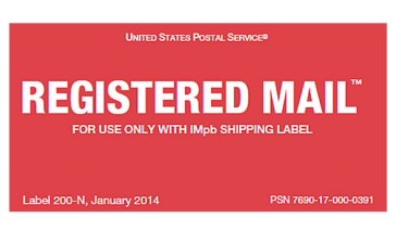registered mail