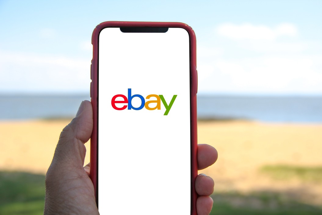 ebay on a phone