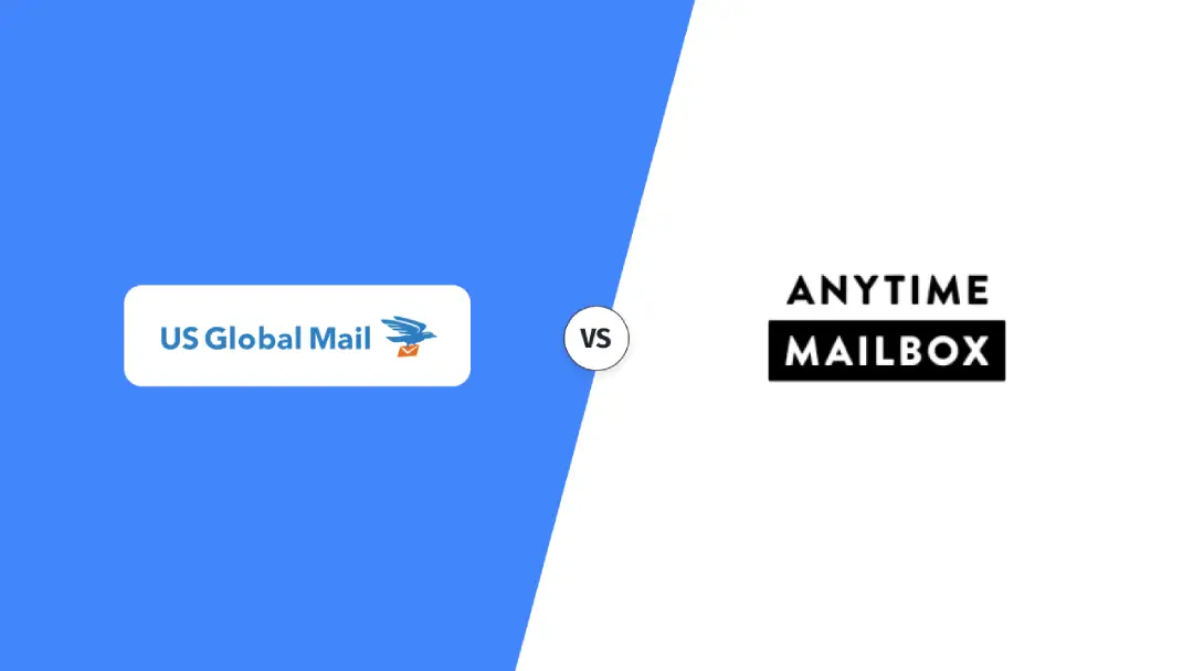 US Global Mail Vs Anytime Mailbox comparision